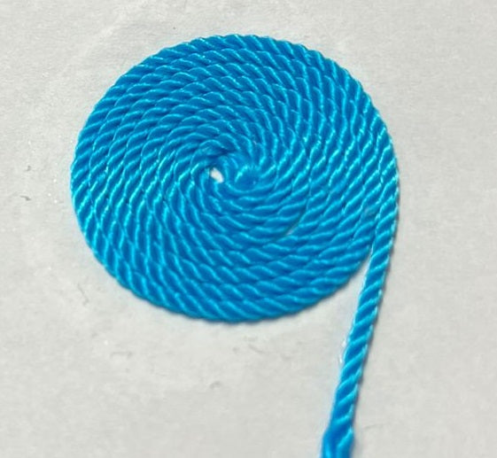 Hilo nylon "La Espiga" Azul Caribe